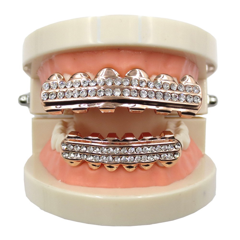 Body Jewelry Lot - طقم غطاء أسنان جديد بتصميم هيب