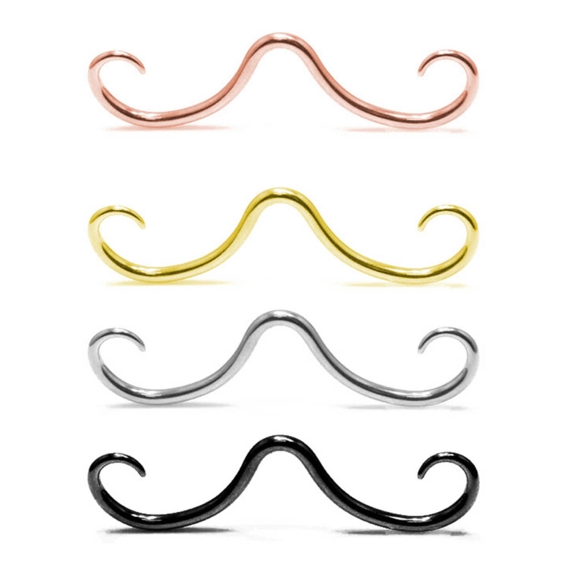 Body Jewelry Hangers - الفولاذ المقاوم للصدأ الأنف خواتم موضة