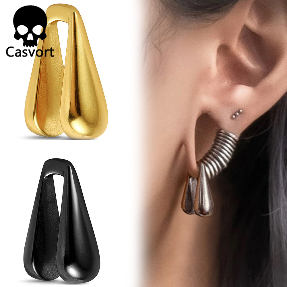 Body Jewelry Hangers - Casvort قطرات الماء الأذن الأوزان الشماعات