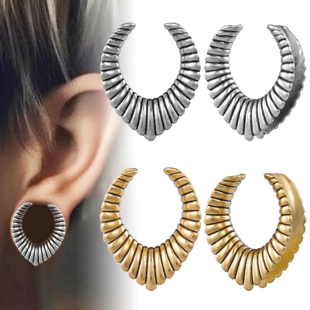 Body Jewelry Hangers - 1 قطعة بتلات النحاس السرج الأذن