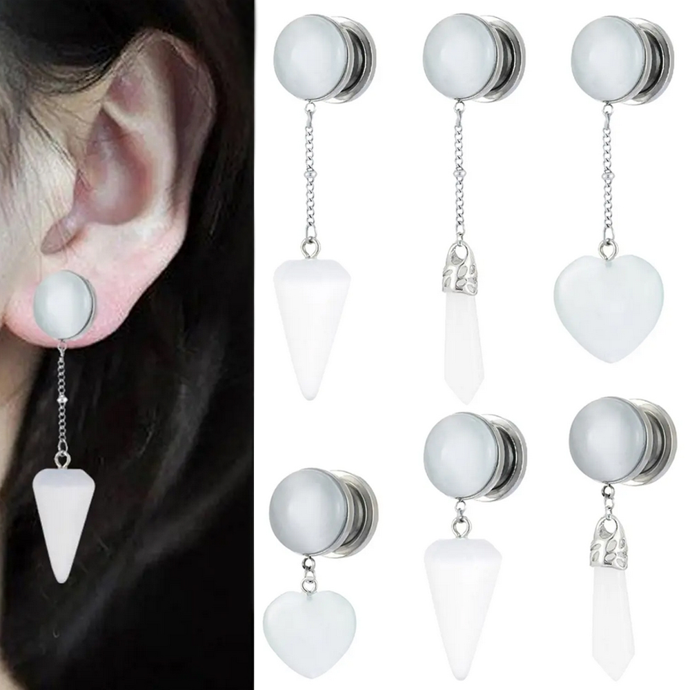 2 قطعة متعددة نوع قطرة استرخى  - مراجعة Body Jewelry Types وسعره