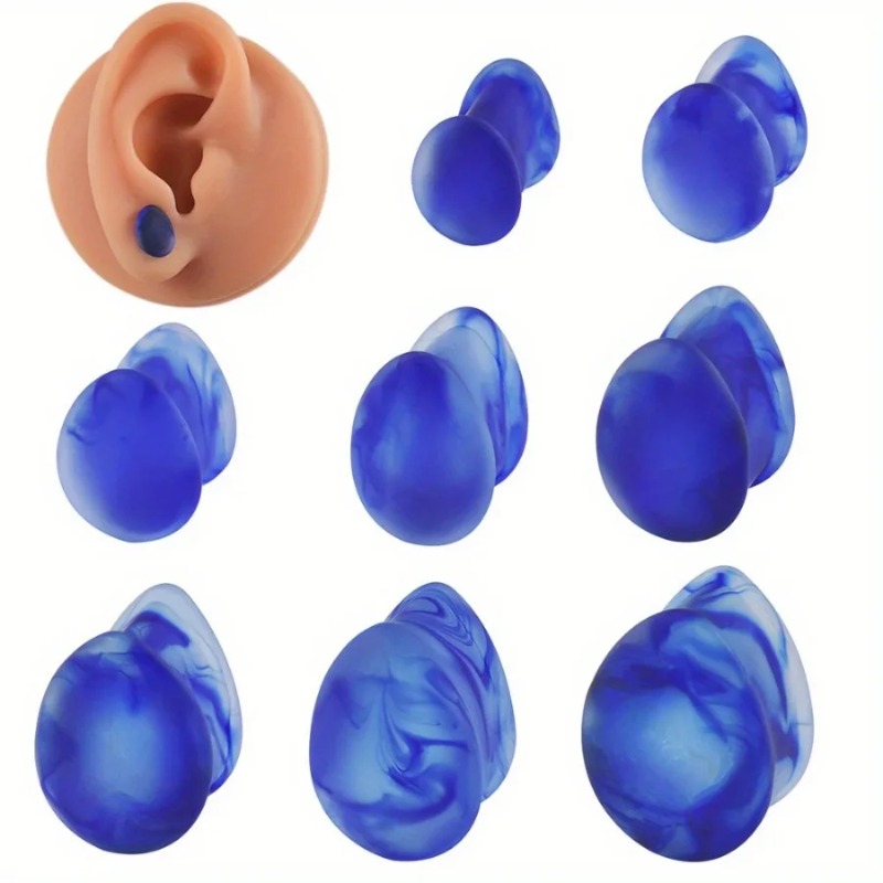 زوج واحد من موسعات الأذن الزجا - مراجعة Body Jewelry Types وسعره