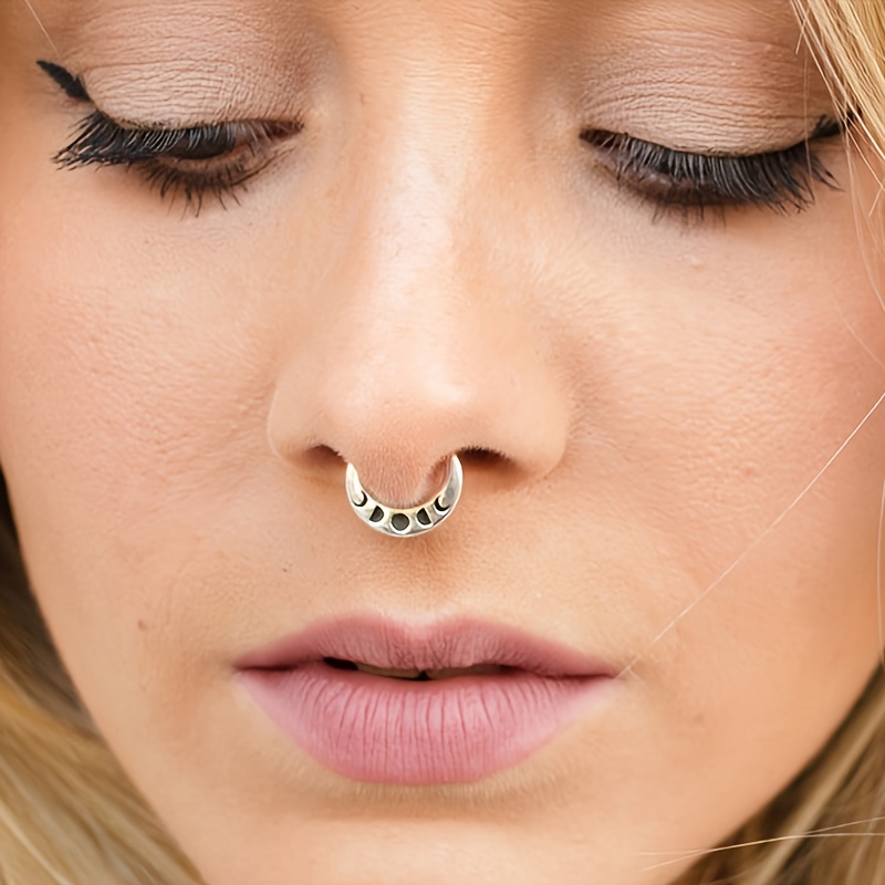 6 قطع من إكسسوارات خاتم الأنف  - مراجعة Body Jewelry Types وسعره