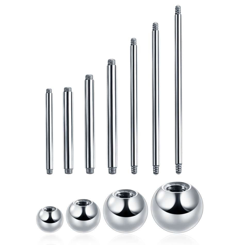 1 قطعة G23 التيتانيوم مستقيم ا - مراجعة Tongue Barbell Straight وسعره