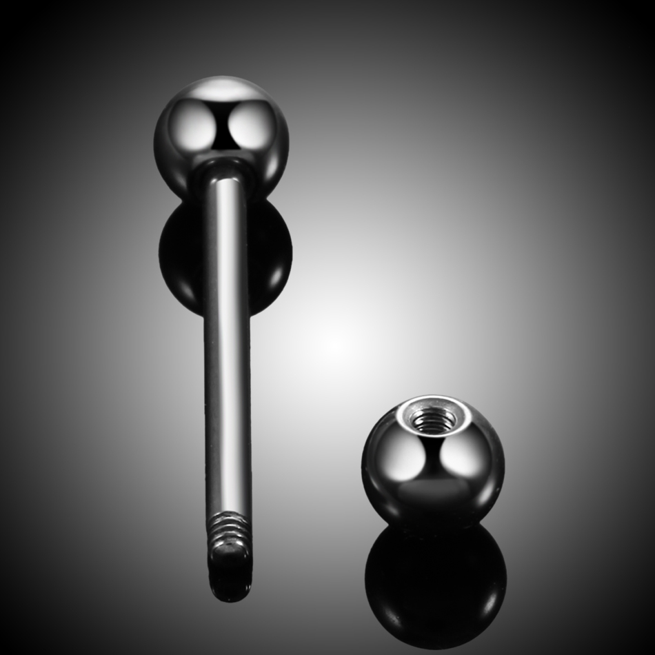 1 قطعة G23 التيتانيوم مستقيم ا - مراجعة Tongue Barbell Straight وسعره