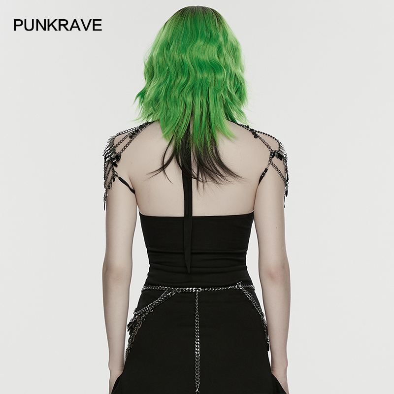 سلسلة خصر نسائية من PUNK RAVE  - مراجعة Body Jewelry Types وسعره