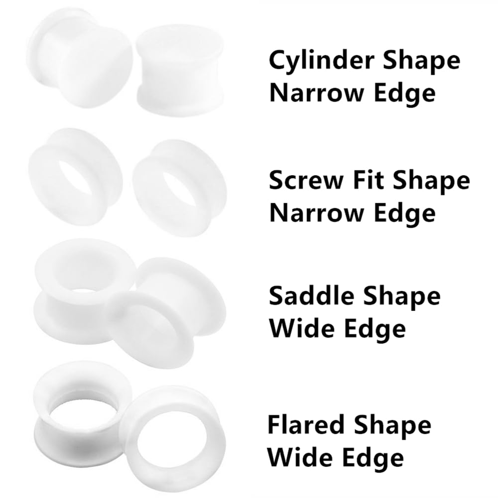أذن من السيليكون السميك المرن  - مراجعة Body Jewelry Types وسعره