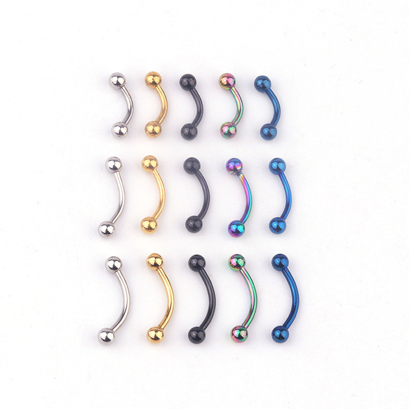 5 قطع/مجموعة 16G 316L ستانلس س - مراجعة Body Jewelry Lot وسعره