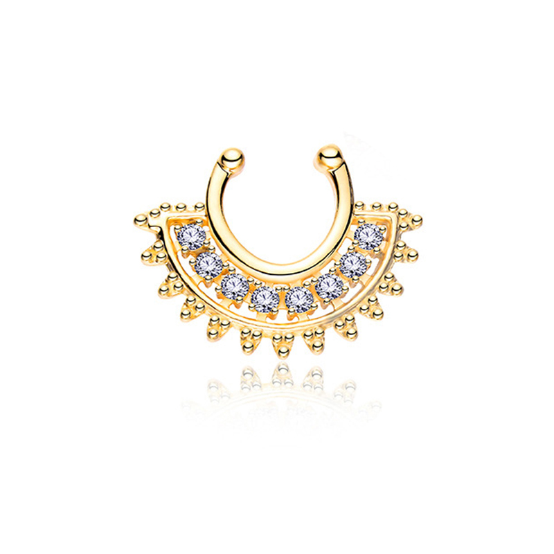 1 قطعة U-نوع الحاجز وهمية الفر - مراجعة Body Jewelry Types وسعره