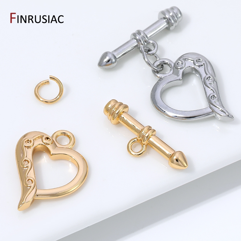 مشابك قلبية الشكل من النحاس ال - مراجعة Body Jewelry Diy وسعره