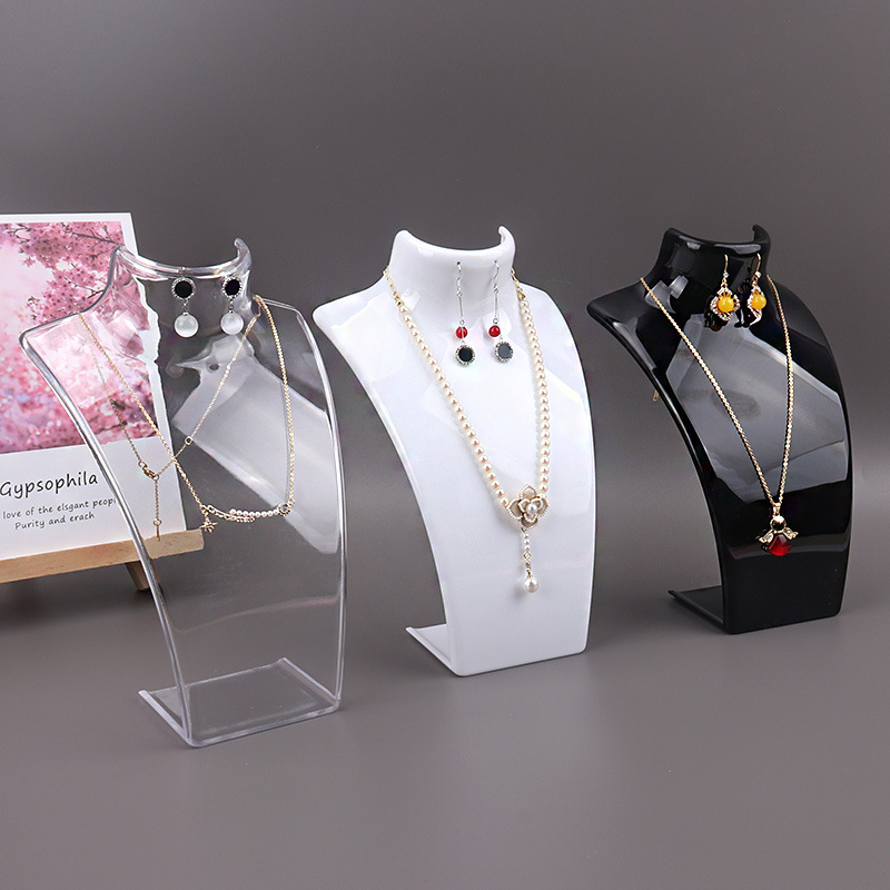 البلاستيك عارضة أزياء قلادة عر - مراجعة Body Jewelry Display Ideas وسعره