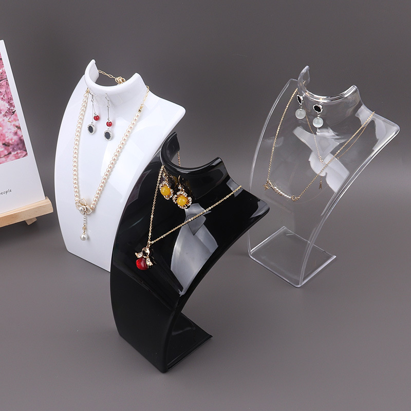 البلاستيك عارضة أزياء قلادة عر - مراجعة Body Jewelry Display Ideas وسعره