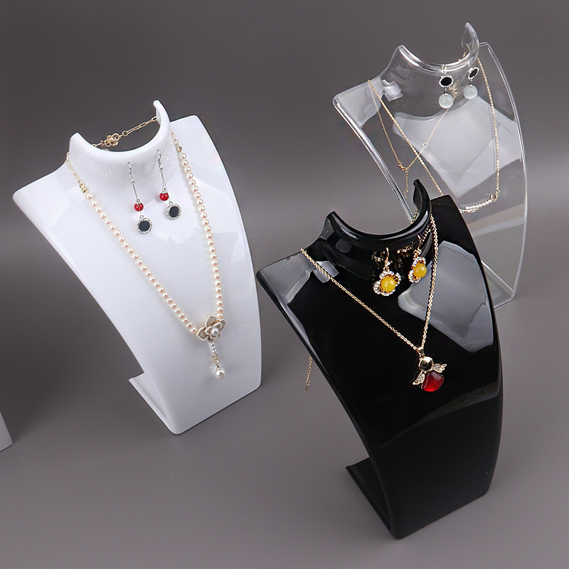 البلاستيك عارضة أزياء قلادة عر - مراجعة Body Jewelry Display Ideas وسعره