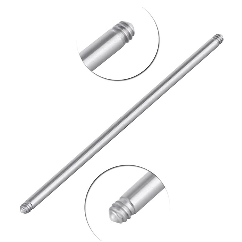 10 قطعة 4-42 مللي متر 316L الج - مراجعة Tongue Barbell Straight وسعره