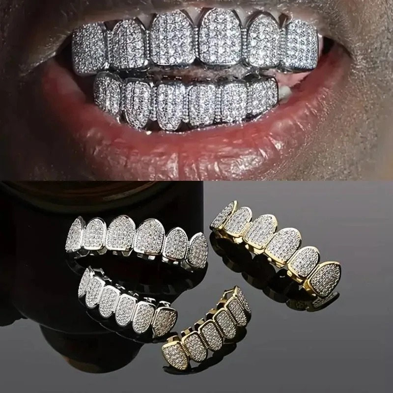 طقم غطاء أسنان جديد بتصميم هيب - مراجعة Body Jewelry Lot وسعره