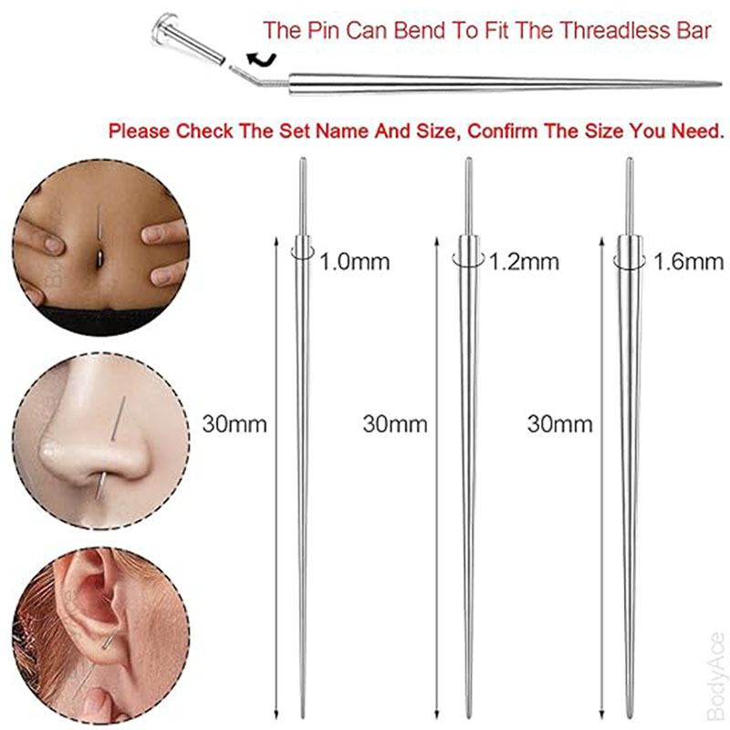 10 قطعة ASTM F136 التيتانيوم ث - مراجعة Body Jewelry Types وسعره