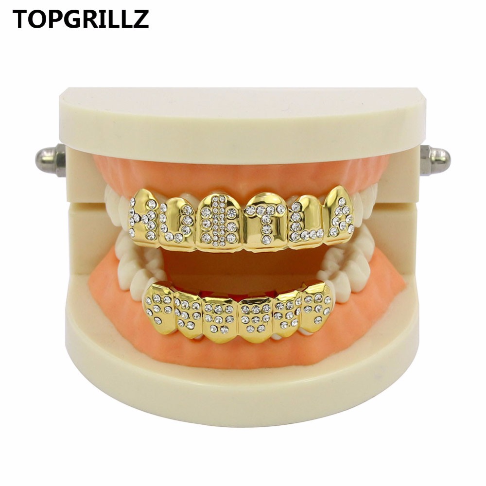 TOPGRILLZ الذهب اللون مطلي مثل - مراجعة Body Jewelry Lot وسعره
