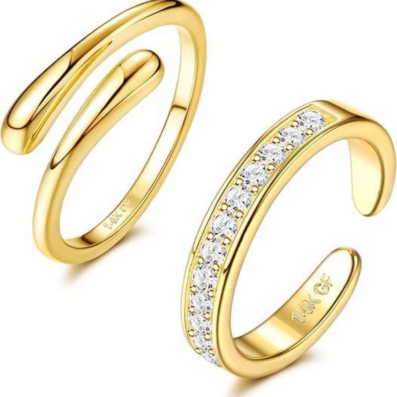 14K مطلية بالذهب قابل للتعديل  - مراجعة Body Jewelry Lot وسعره