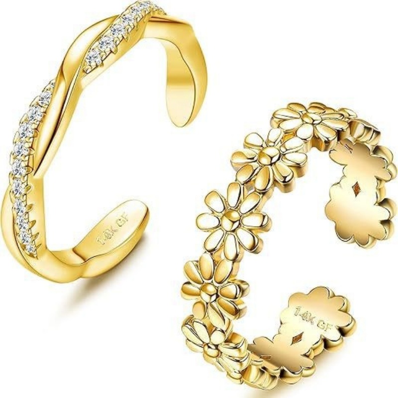 14K مطلية بالذهب قابل للتعديل  - مراجعة Body Jewelry Lot وسعره