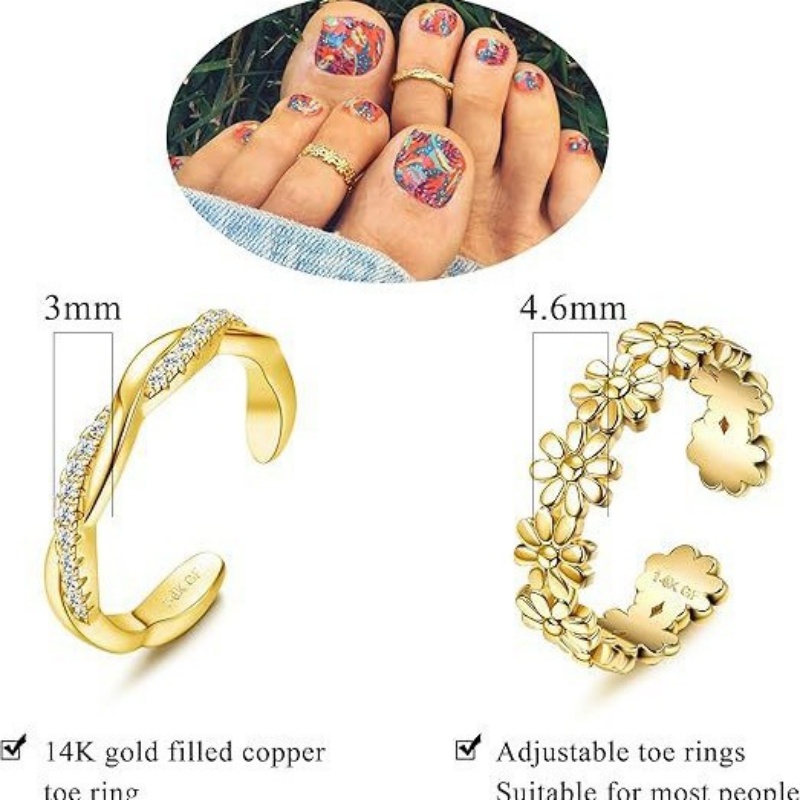 14K مطلية بالذهب قابل للتعديل  - مراجعة Body Jewelry Lot وسعره