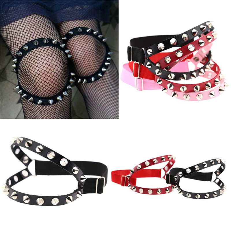 قلادة وسوار وحلقة ساق من الجلد - مراجعة Body Jewelry Leg Chain وسعره