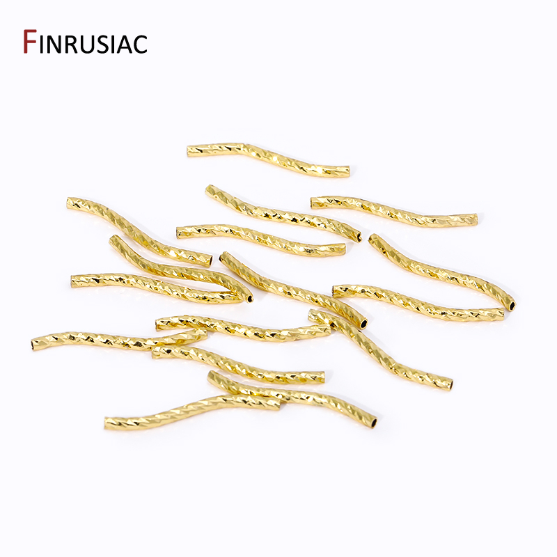 خرز أنبوبي منحني على شكل حرف S - مراجعة Body Jewelry Diy وسعره