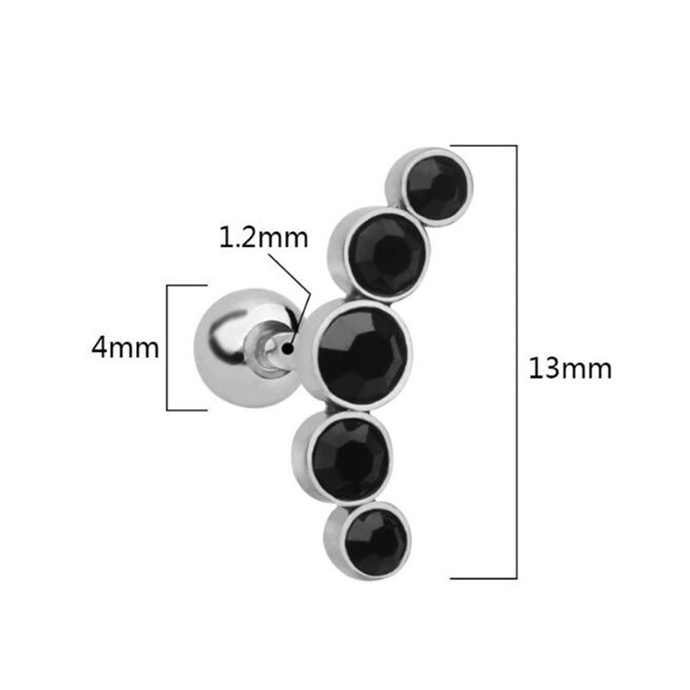 قطعة واحدة من أقراط الأذن المص - مراجعة Body Jewelry And Earrings وسعره