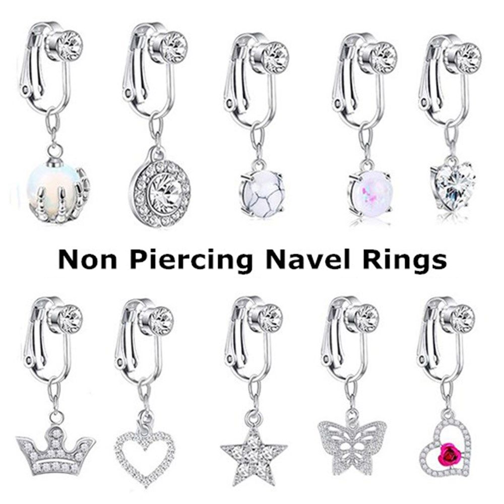 إكسسوارات نسائية: أقراط كليب أ - مراجعة Body Jewelry And Earrings وسعره
