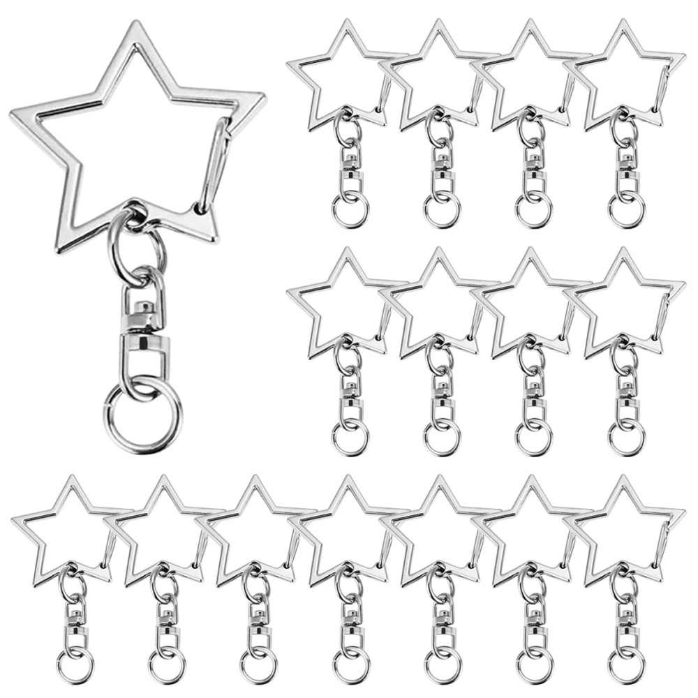 5/15/25/50 مجموعات مشبك مفتاح  - مراجعة Body Jewelry Diy وسعره