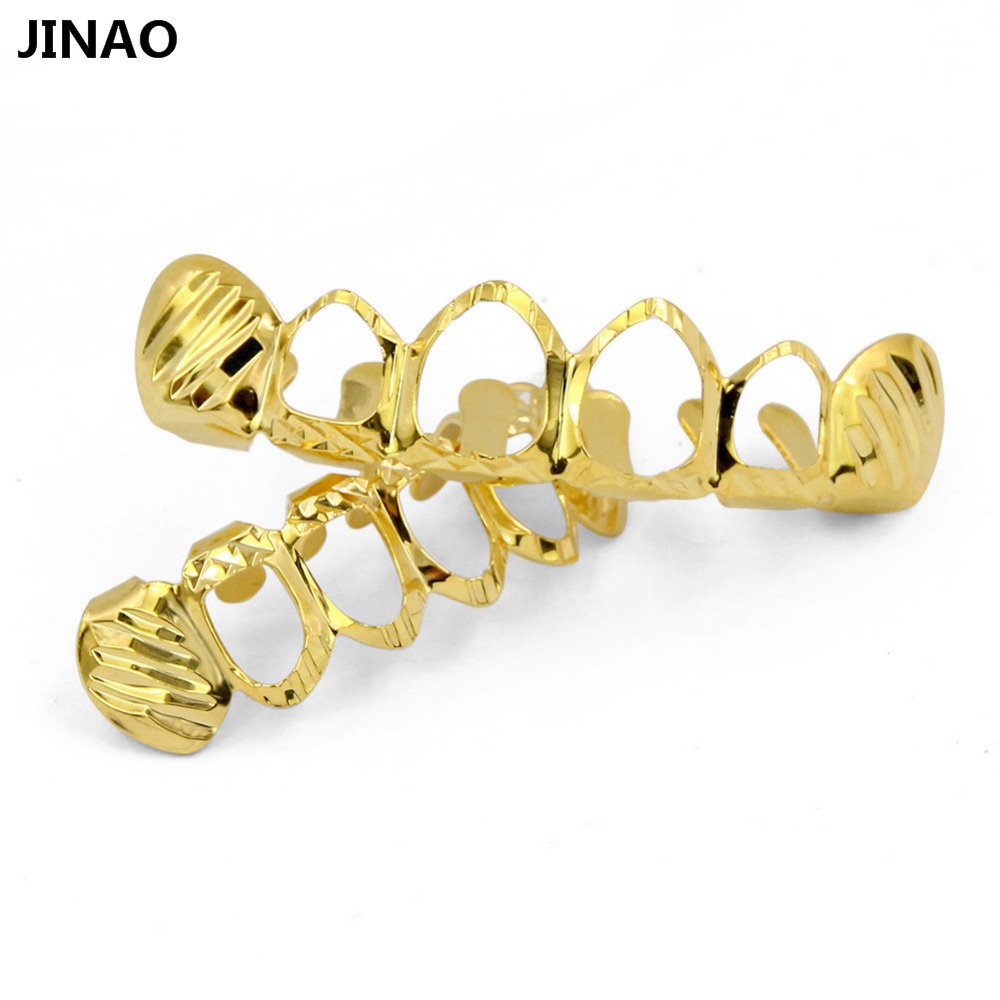 جيناو-طقم أسنان جريلز D-Cut ،  - مراجعة Body Jewelry Lot وسعره