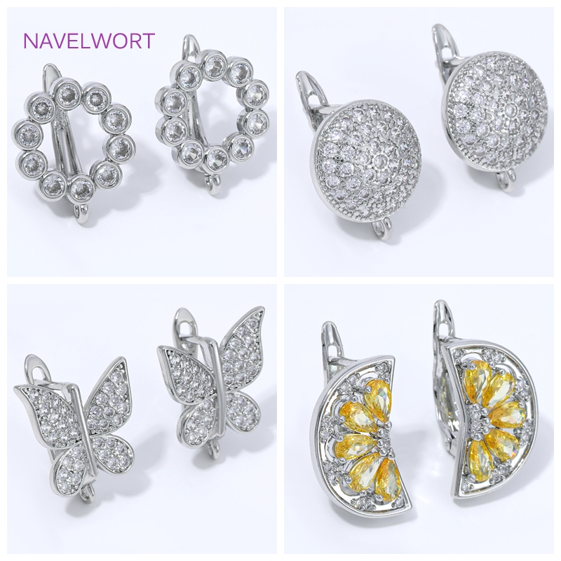 خطافات أقراط على شكل مروحة مطل - مراجعة Body Jewelry Diy وسعره