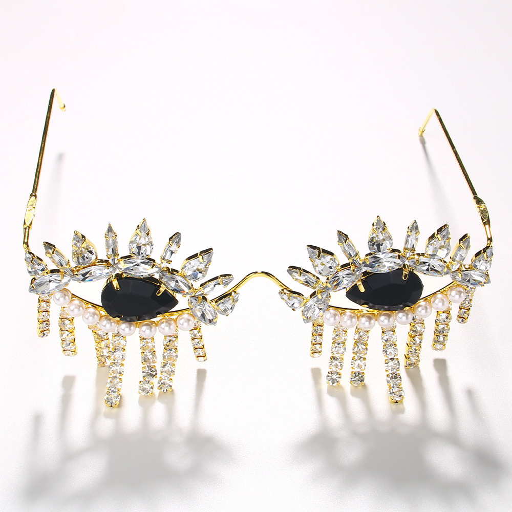 إطار نظارات Stonefans-Tassel ل - مراجعة Body Jewelry Y2K وسعره