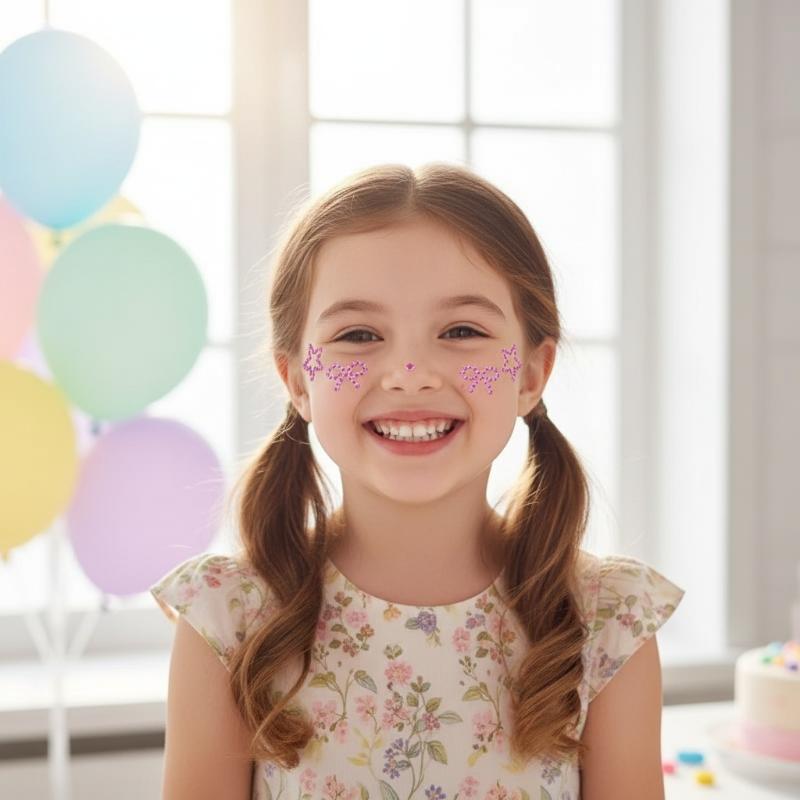 ورقة واحدة من ملصقات الراينستو - مراجعة Body Jewelry Stickers وسعره