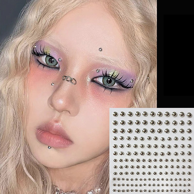 الماس ملصق وهمية الأنف مسمار ا - مراجعة Body Jewelry Stickers وسعره