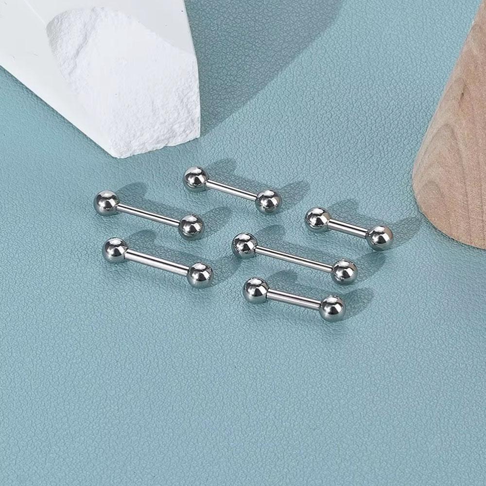 1PC الفولاذ المقاوم للصدأ مستق - مراجعة Tongue Barbell Straight وسعره