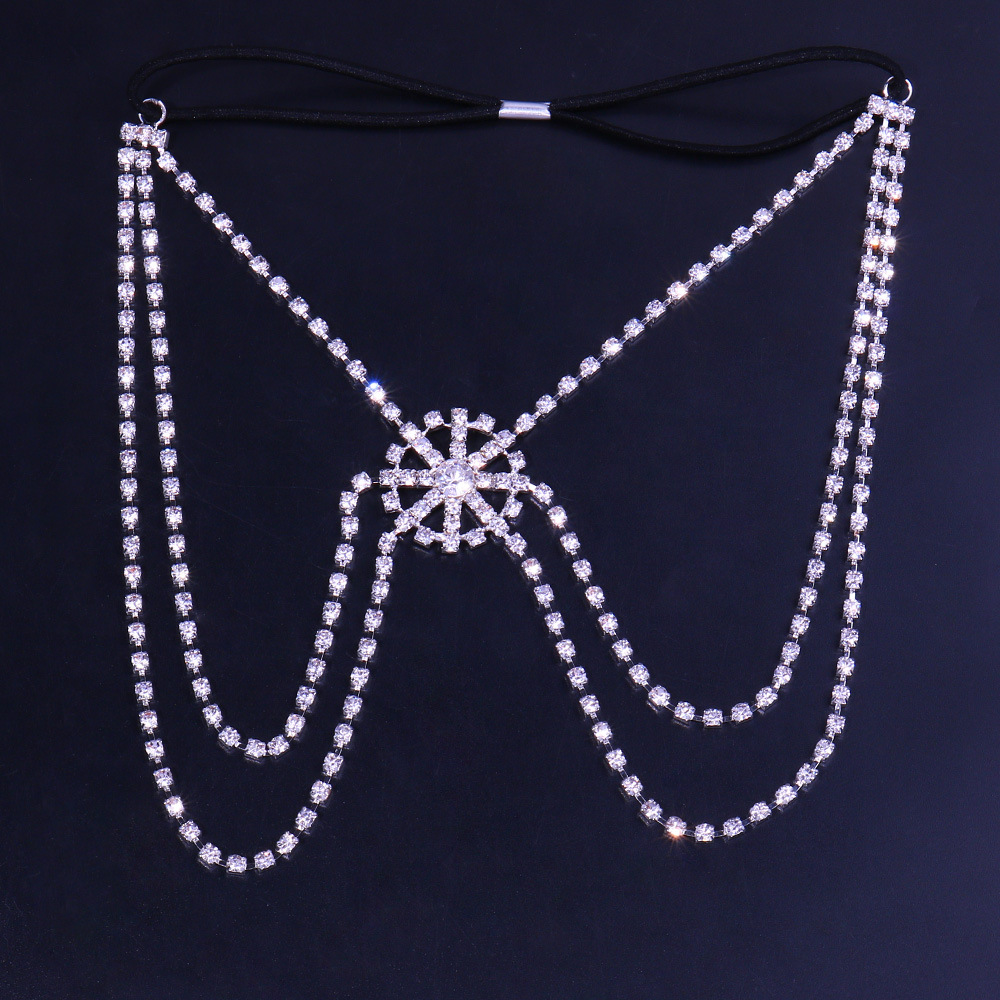 Stonefans موضة عيد الميلاد ندف - مراجعة Body Jewelry Leg Chain وسعره