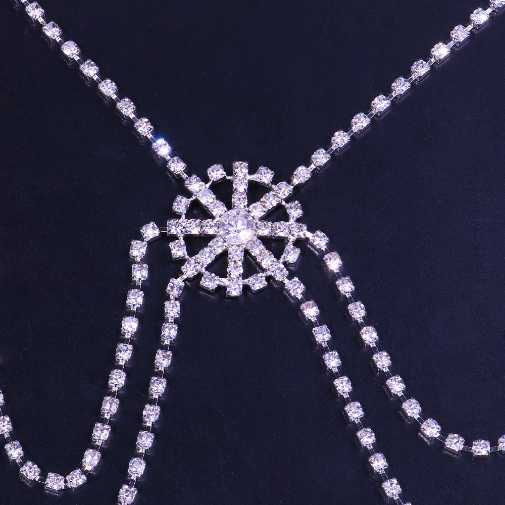 Stonefans موضة عيد الميلاد ندف - مراجعة Body Jewelry Leg Chain وسعره
