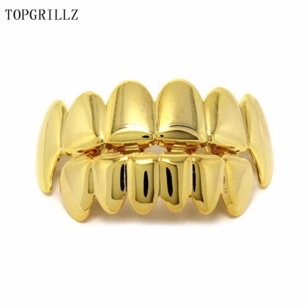 TOPGRILLZ جديد صالح لون الذهب  - مراجعة Body Jewelry Lot وسعره
