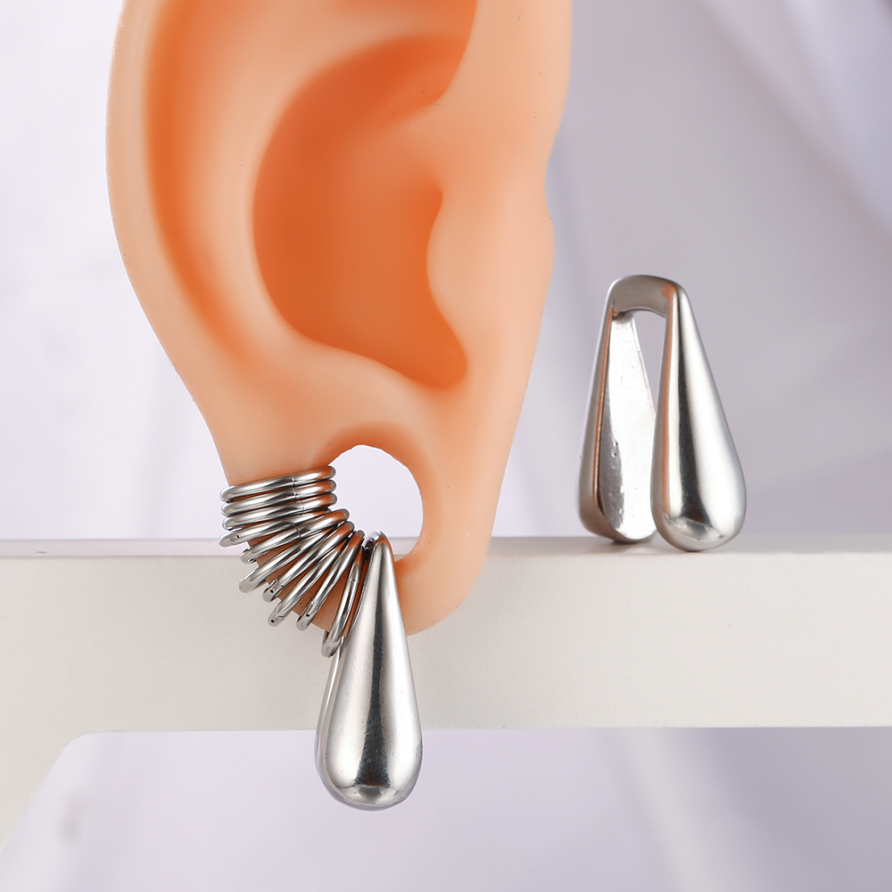 Casvort قطرات الماء الأذن الأو - مراجعة Body Jewelry Hangers وسعره