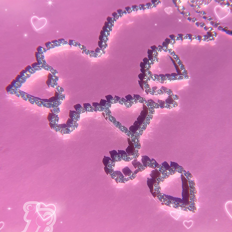 سلسلة خصر على شكل قلب من الكري - مراجعة Body Jewelry Y2K وسعره