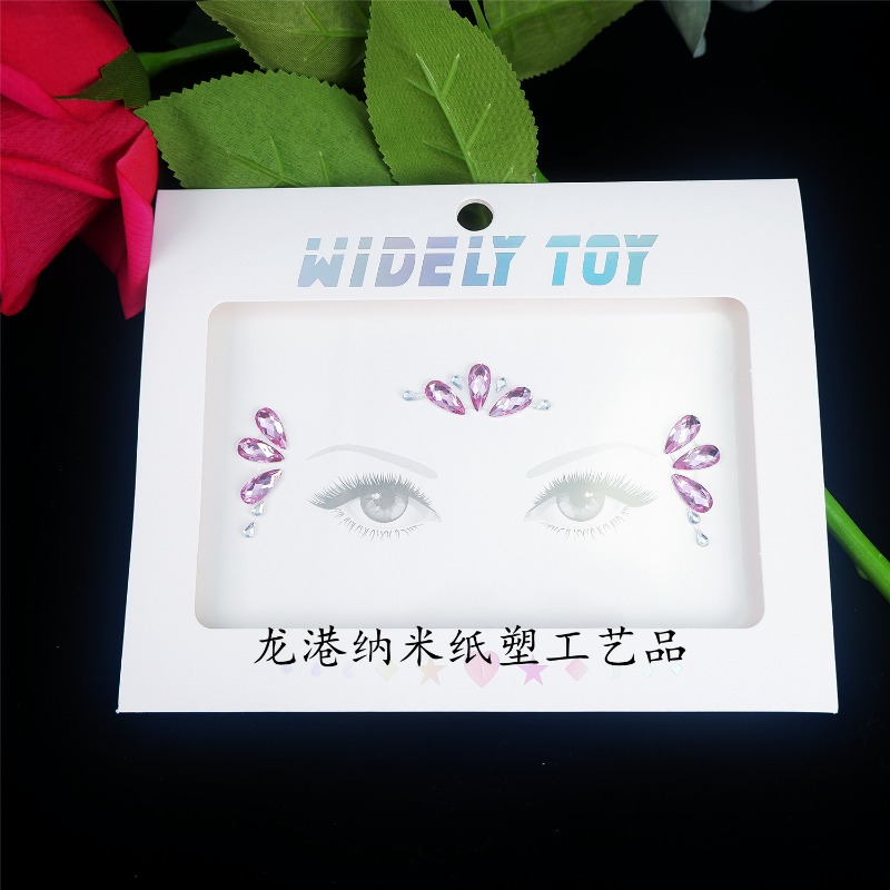 ملصقات وجه من الأكريليك اللامع - مراجعة Body Jewelry Stickers وسعره
